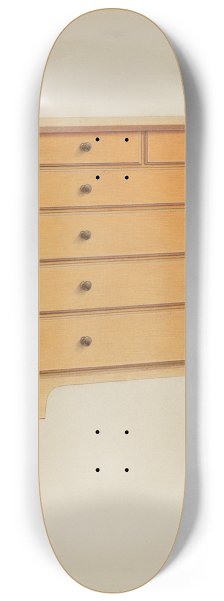 Winslow Rich - Shaker Chest of Drawers 8.25 inch art skate deck