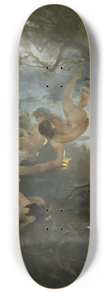 Witold Pruszkowski - Water nymphs 8.25 inch art skate deck