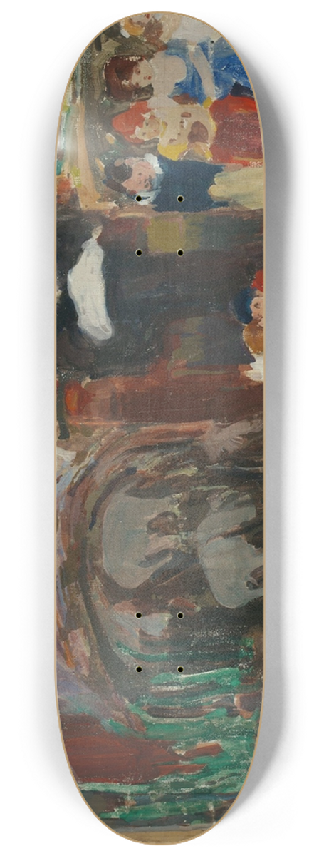 Witold Wojtkiewicz - Puppets 8.25 inch art skate deck