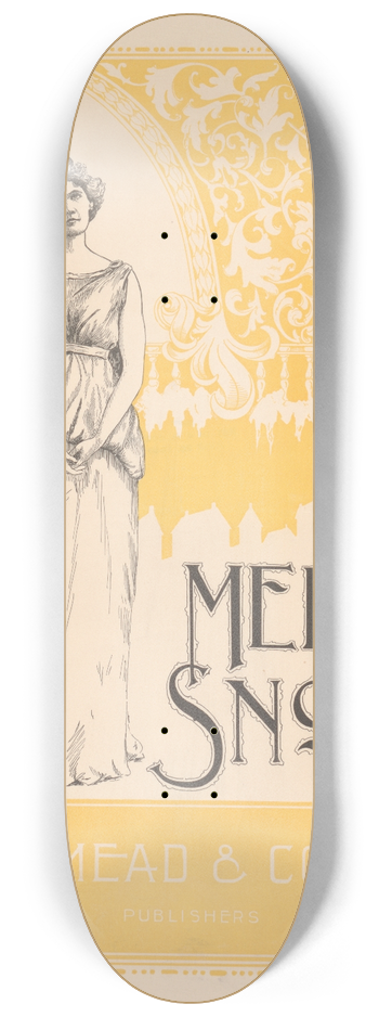 W.M. Butterfield - Melting snows, a new book 8.25 inch art skate deck