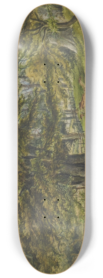 W Nicholls - Coldbath, Moseley 8.25 inch art skate deck