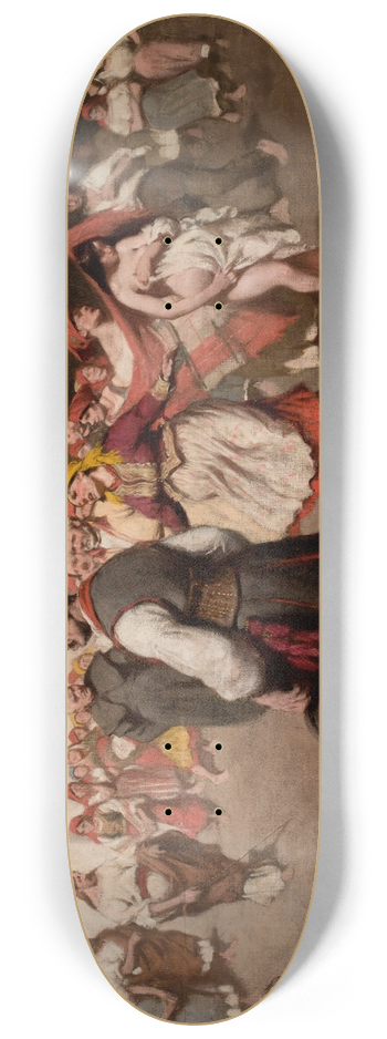 Wodzimierz Tetmajer - A Wanton from Bronowice 8.25 inch art skate deck