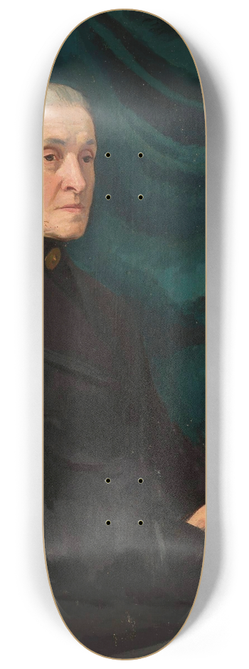 Wojciech Weiss - Portrait of Henryka Duska (18501936) 8.25 inch art skate deck