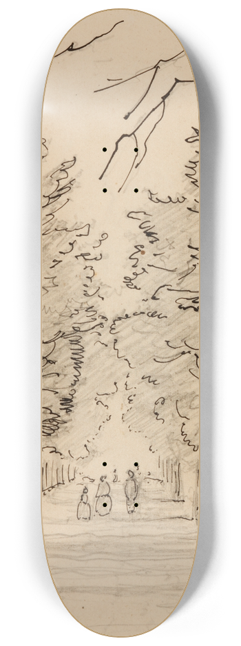 Woldemar Friedrich Krger - Toome allee 8.25 inch art skate deck