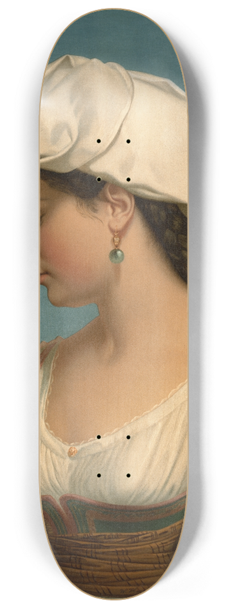 Wolfgang Boehm - The Italian Beauty 8.25 inch art skate deck