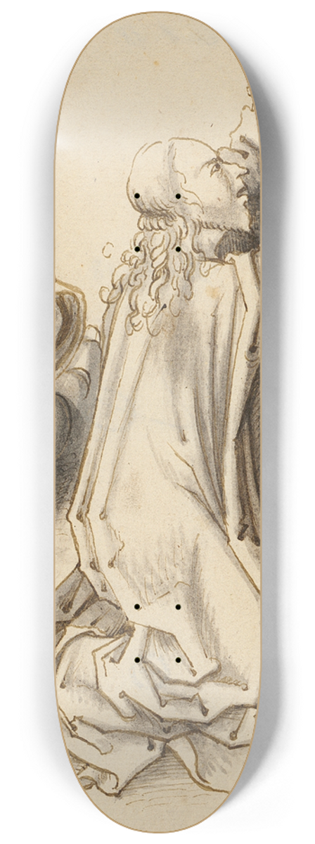 Workshop of Hans Holbein the elder - Christ on the Mount of Olives, with John sleeping 8.25 inch art skate deck