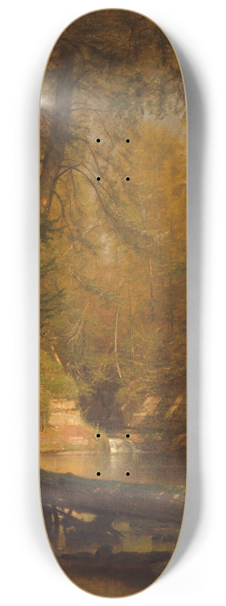 Worthington Whittredge - The Trout Pool 8.25 inch art skate deck