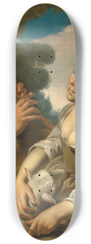 Wouter Pietersz. Crabeth II - Pastoral Amusement 8.25 inch art skate deck