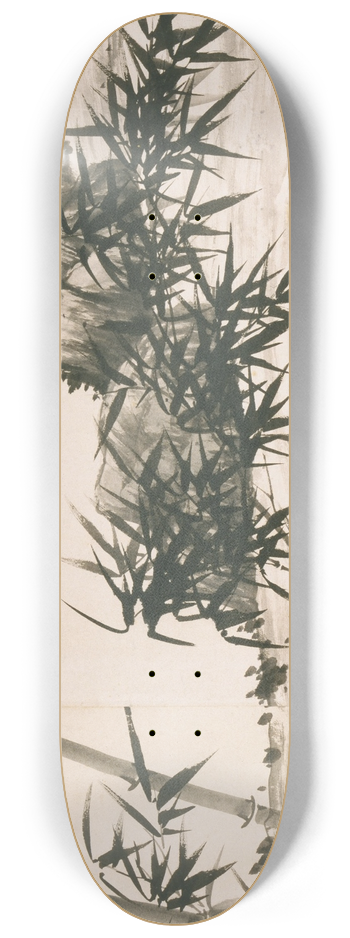 Xia Chang - Bamboo under Spring Rain 8.25 inch art skate deck
