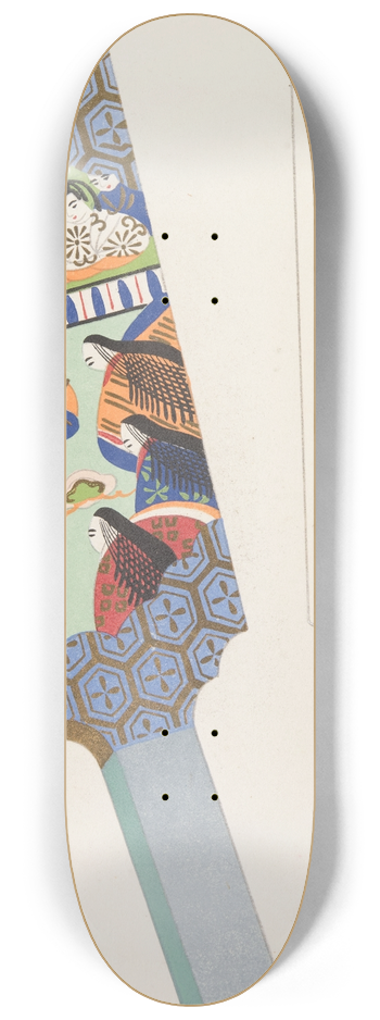 Yamashita Hakuba - Japanese Folk Toys (Kydo gangu sh ; haru) Pl.05 8.25 inch art skate deck