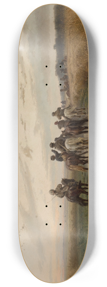 Yefim Yefimovich Volkov - On the way to pasture 8.25 inch art skate deck