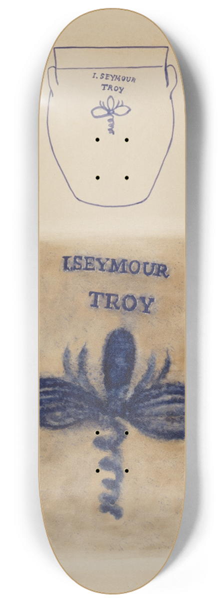Yolande Delasser - Crock 8.25 inch art skate deck