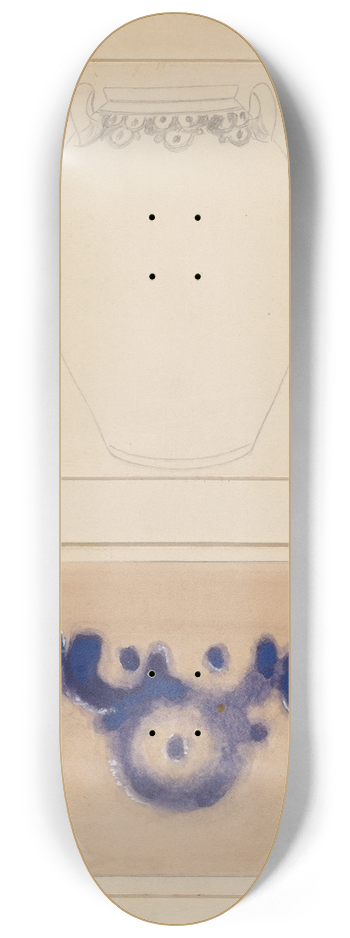 Yolande Delasser - Crock 8.25 inch art skate deck
