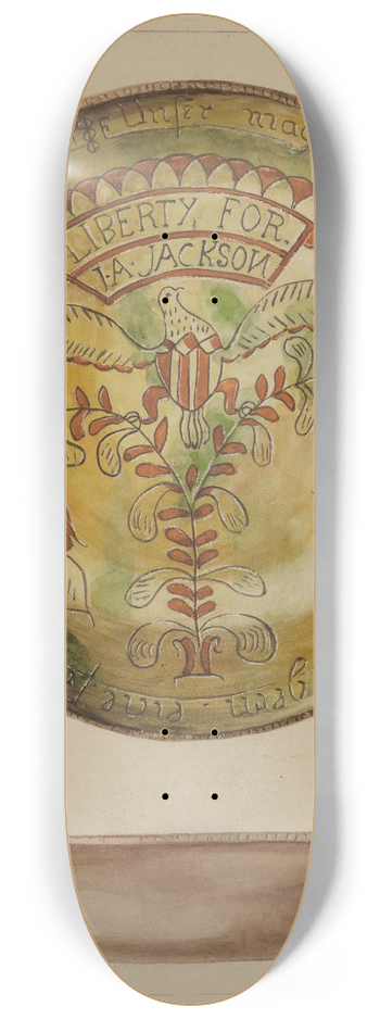Yolande Delasser - Pa. German Plate 8.25 inch art skate deck