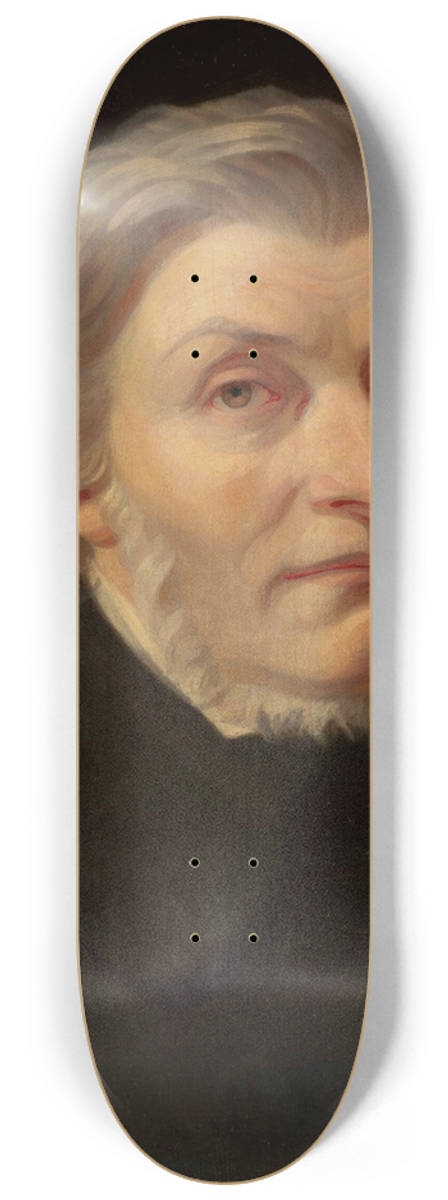 Zofia Szymanowska-Lenartowicz - Portrait of Adam Mickiewicz 8.25 inch art skate deck