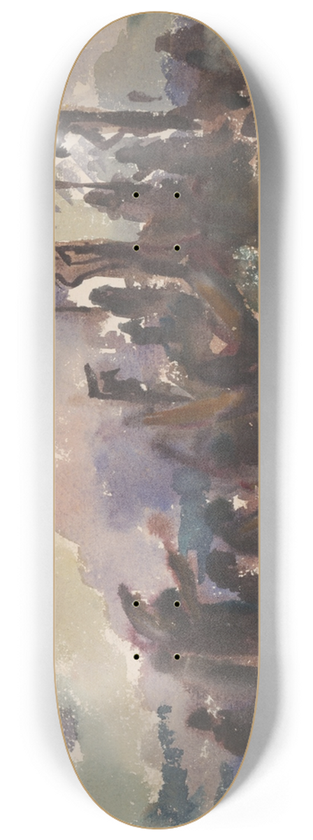 Zolo Palugyay - Golgota 8.25 inch art skate deck