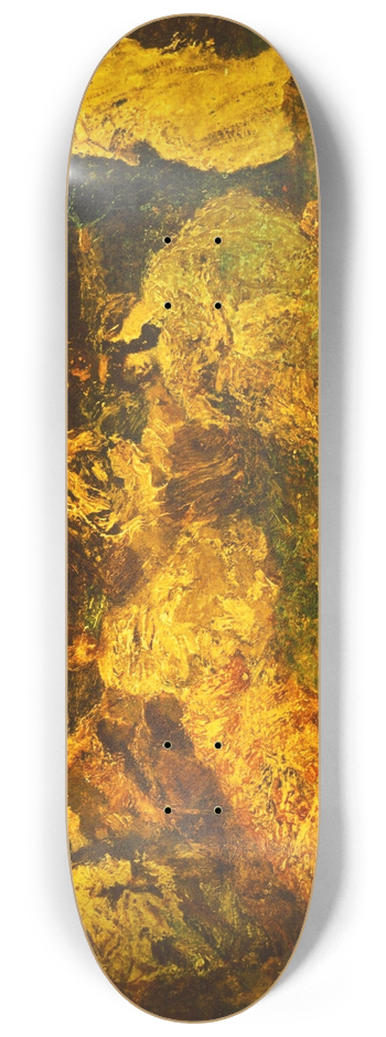 Adolphe Monticelli - Fete Champetre 8.25 inch art skate deck