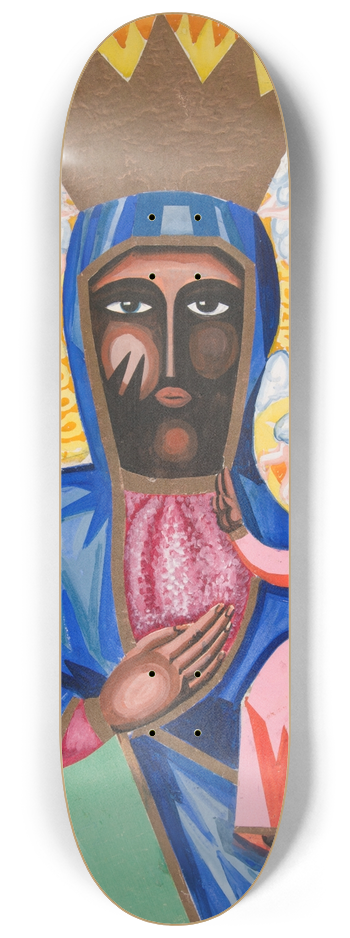 Zygmunt Waliszewski - Matka Boska Czstochowska 8.25 inch art skate deck