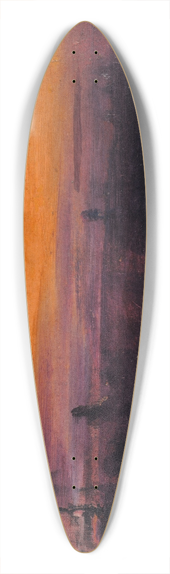 Abbott Handerson Thayer - The Sky Simulated By Red Flamingoes, Study For Book Concealing Coloration In The Animal Kingdom 39.3 inch art pintail longboard deck