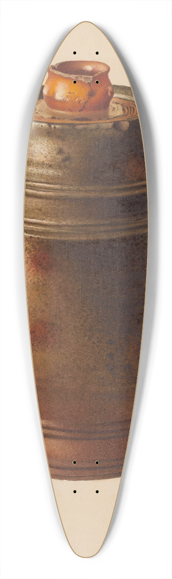 Aaron Fastovsky - Churn 39.3 inch art pintail longboard deck