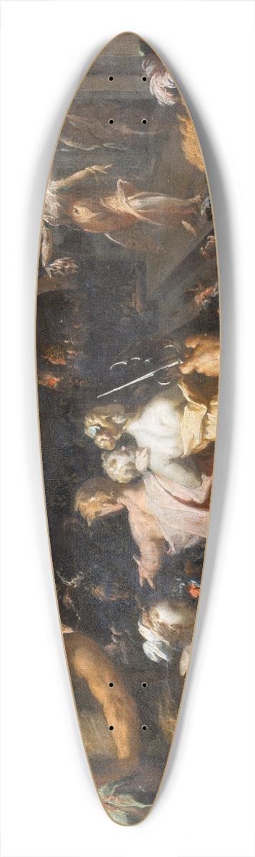 Abraham Bloemaert - Judith Displays the Head of Holofernes 39.3 inch art pintail longboard deck