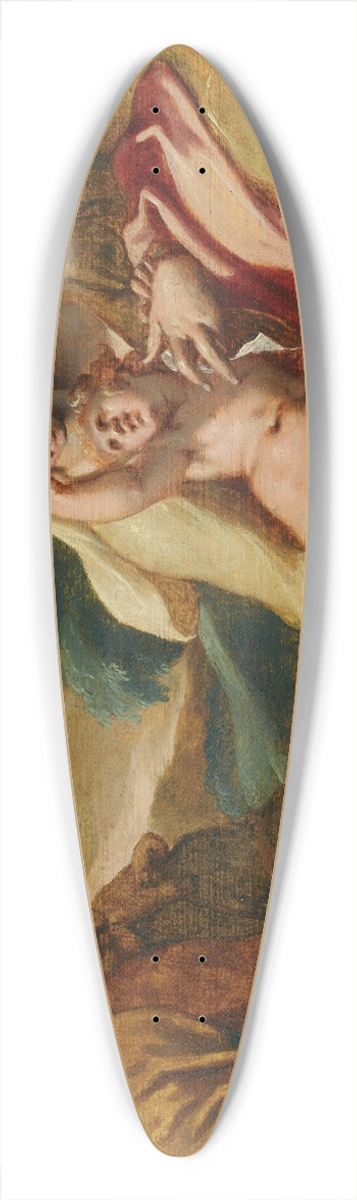 Abraham Bloemaert - The Rest On The Flight Into Egypt 39.3 inch art pintail longboard deck