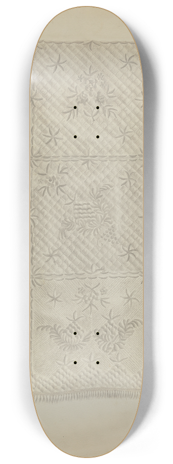 A. Zimet - Quilted Coverlet 8.25 inch art skate deck