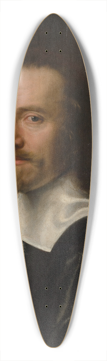 Abraham de Vries - Portrait of a Man 39.3 inch art pintail longboard deck