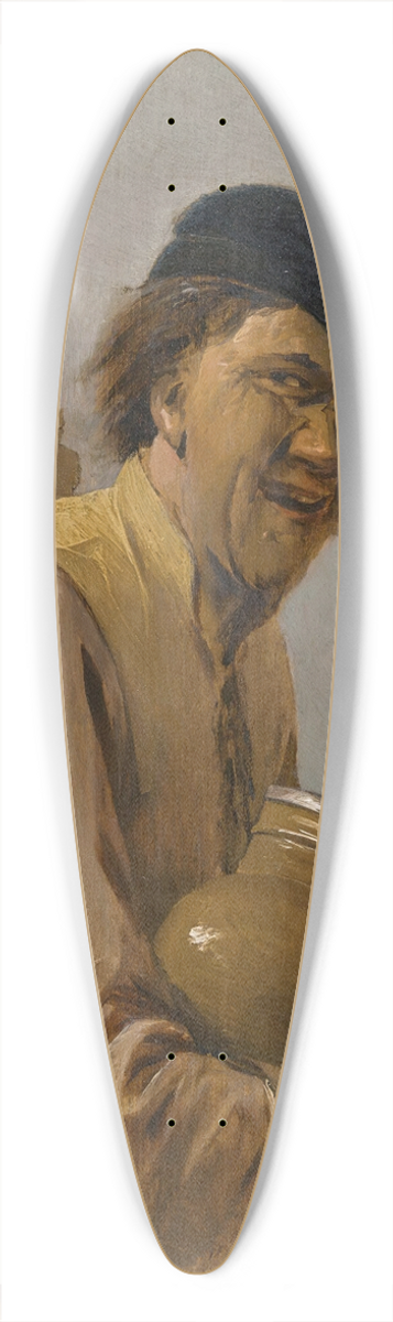 Abraham Diepraam - The drinker 39.3 inch art pintail longboard deck