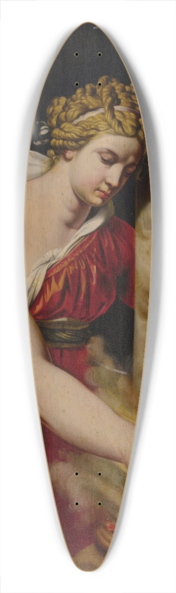 Abraham Janssens - Constancy 39.3 inch art pintail longboard deck