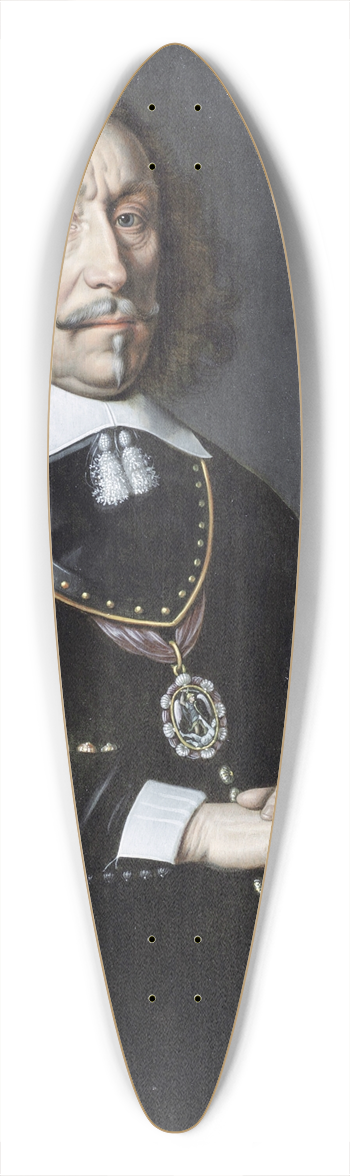 Abraham Van Westerveldt - Witte Cornelisz De With (15991658) 39.3 inch art pintail longboard deck