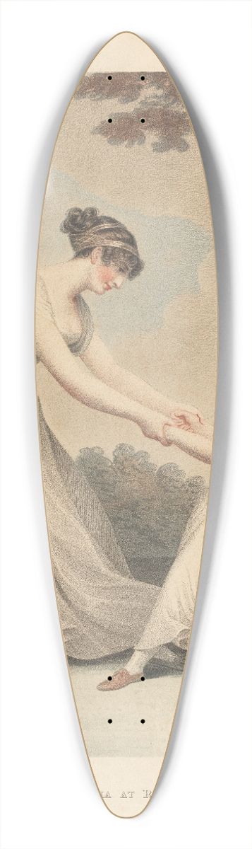 Adam Buck - Mamma at Romps 39.3 inch art pintail longboard deck