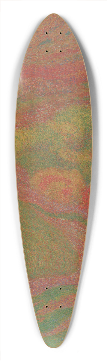 Adolf Boehm - Landschaft 39.3 inch art pintail longboard deck