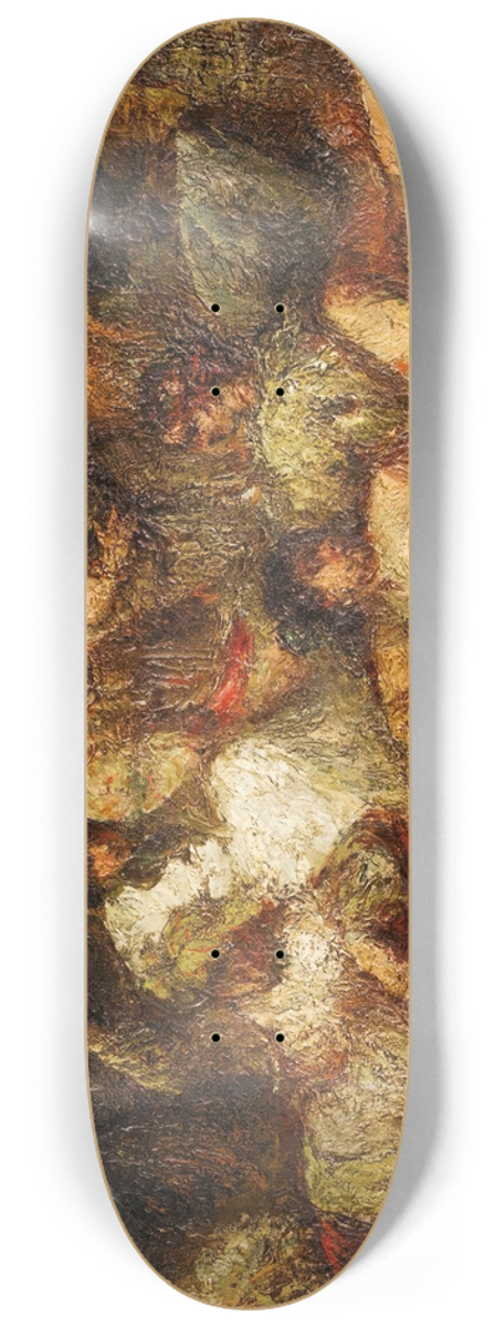 Adolphe Monticelli - Harem Scene 8.25 inch art skate deck