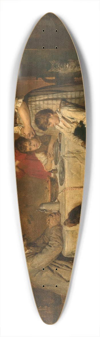 Adolf Eberle - The Grace 39.3 inch art pintail longboard deck