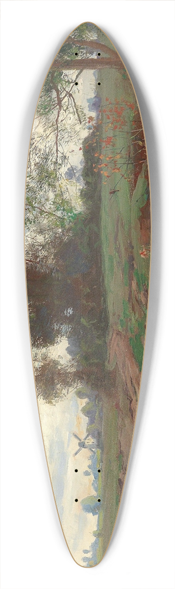 Adolf Lins - Enten am Weiher 39.3 inch art pintail longboard deck