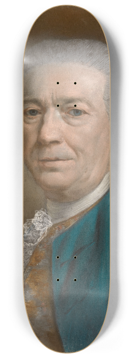 Balthasar Beschey - The Painter Martinus Josephus Geeraerts 8.25 inch art skate deck