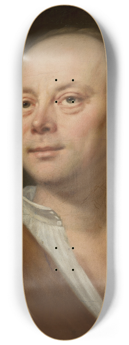 Balthasar Denner - Portrait of a man 8.25 inch art skate deck