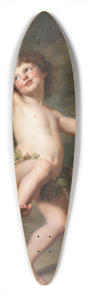 Adolf Ulrik Wertmller - Cupid As Bacchus 39.3 inch art pintail longboard deck