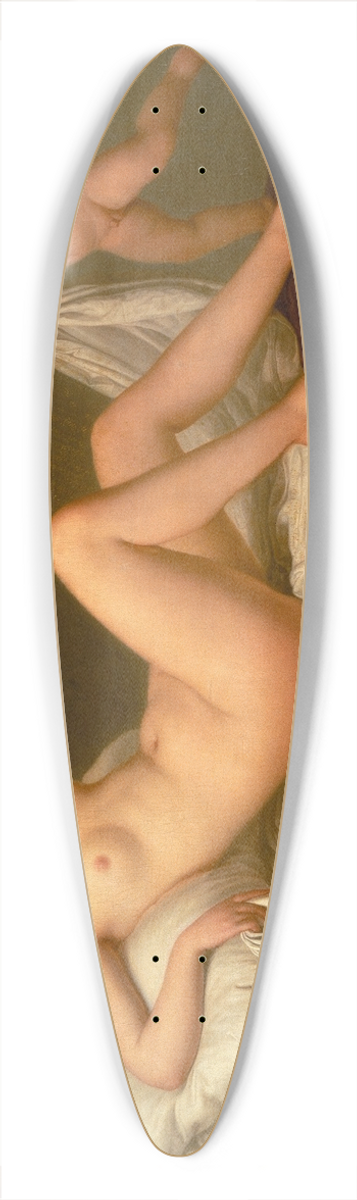 Adolf Ulrik Wertmller - Dana And The Shower Of Gold 39.3 inch art pintail longboard deck