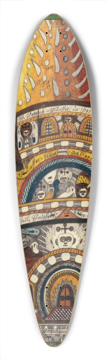 Adolf Wlfli - St. Vinzentz=Mnster, in Bern 39.3 inch art pintail longboard deck