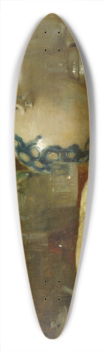 Adolphe-Flix Cals - Still Life with a Cucumber and a Pitcher 39.3 inch art pintail longboard deck