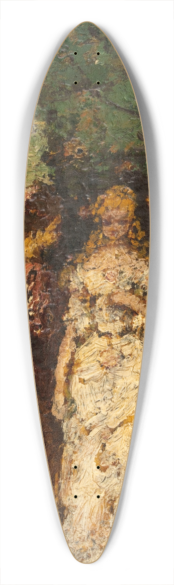 Adolphe Monticelli - Trois femmes sous les arbres 39.3 inch art pintail longboard deck