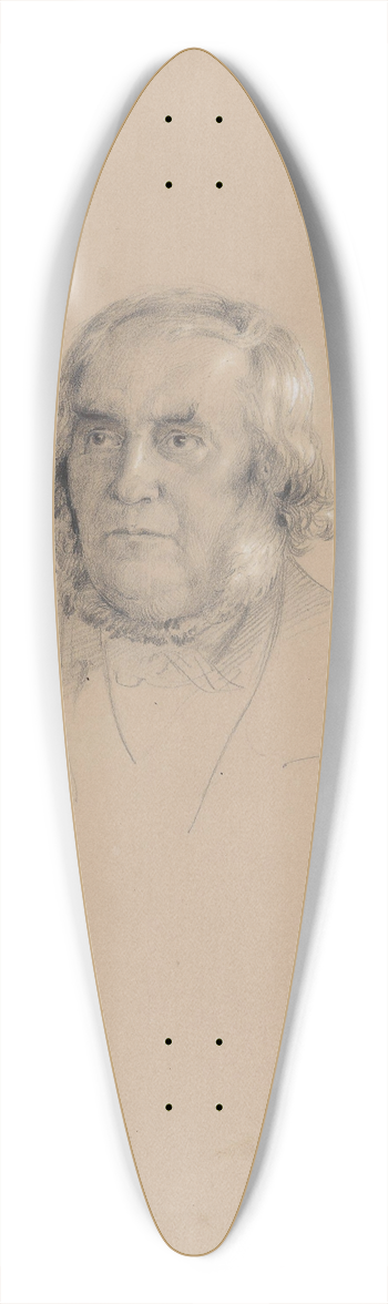 Adolph Tidemand - Lensmann Olsen, Ns 39.3 inch art pintail longboard deck