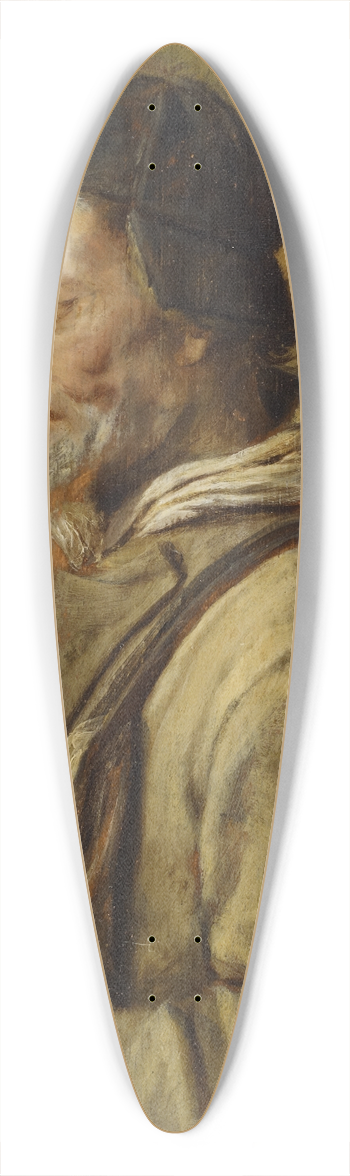 Adriaen Brouwer - Old Artisan 39.3 inch art pintail longboard deck