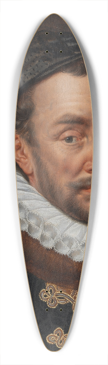 Adriaen Thomasz. Key - Portrait of William I, Prince of Orange 39.3 inch art pintail longboard deck
