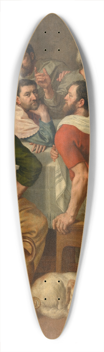 Adriaen Thomasz. Key - The Last Supper 39.3 inch art pintail longboard deck