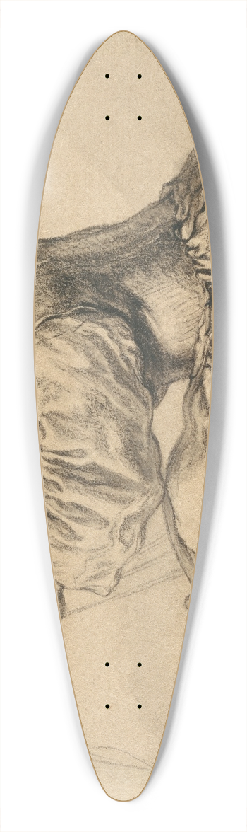 Aelbert Cuyp - A Milkmaid 39.3 inch art pintail longboard deck