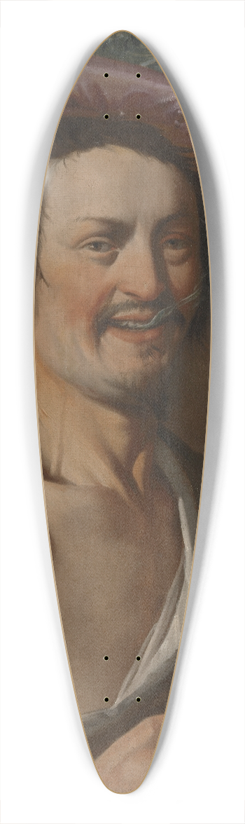 Aelbert Jansz. van der Schoor - Smoker 39.3 inch art pintail longboard deck