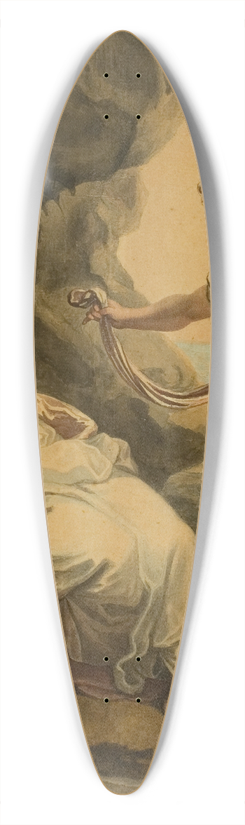 After Angelica Kauffmann - Electra and Chrysothemis 39.3 inch art pintail longboard deck